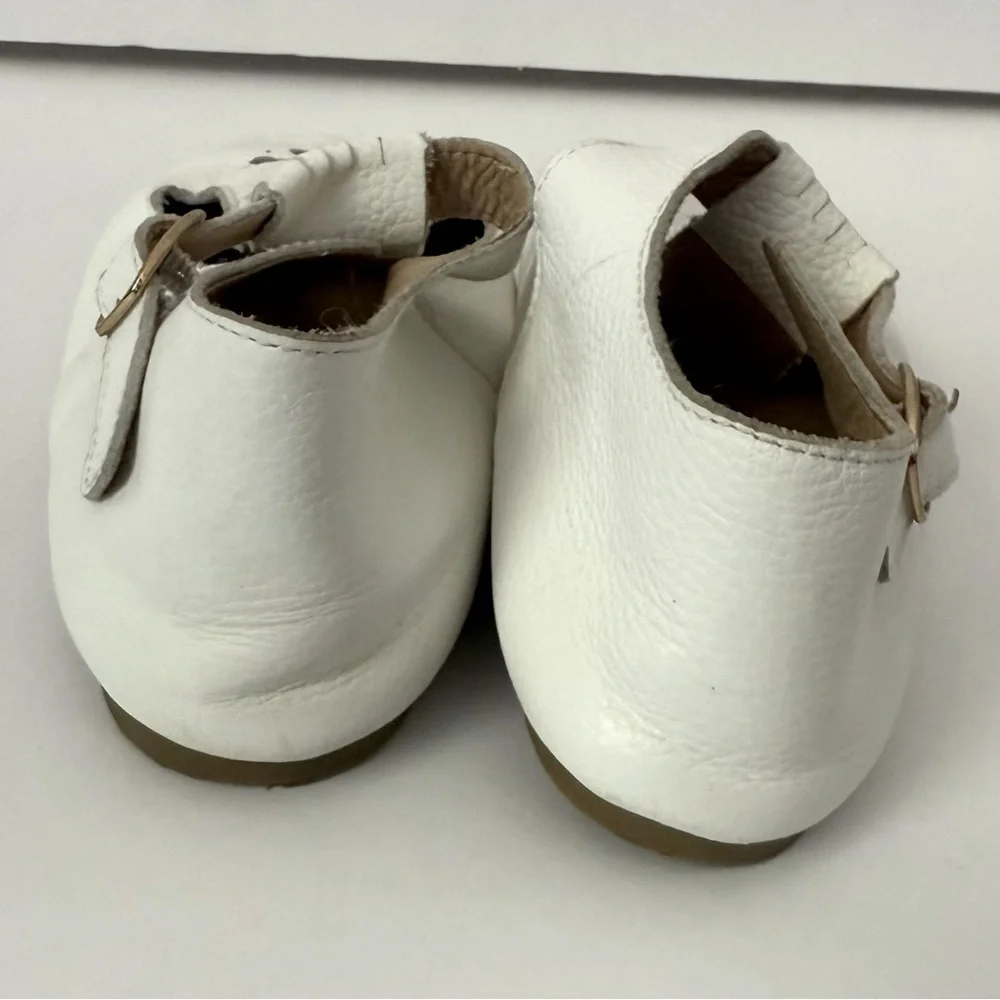 Arya Grace White Leather Dress Shoes Size 13 - Picture 4 of 6